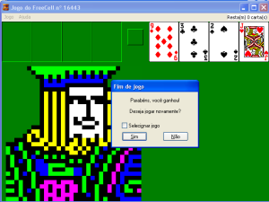 Jogo · FreeCell Windows XP · Jogar Online Grátis